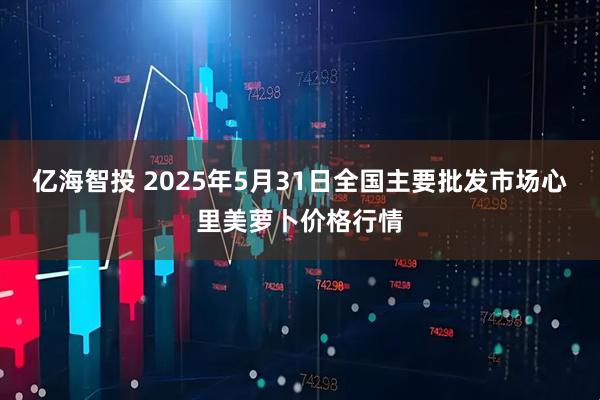 亿海智投 2025年5月31日全国主要批发市场心里美萝卜价格行情